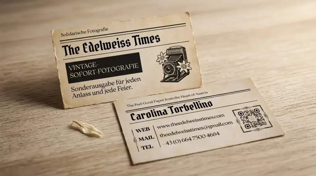 Mockup Tarjetas Visita Vintage 1